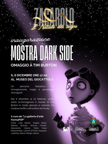 Dark Side homage to Tim Burton